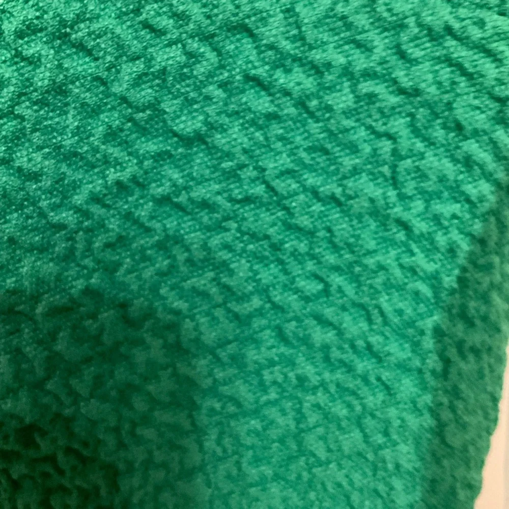 St Patrick Day Dress - Most Adorable Ever!  Green and White Sheer Fabric, Size 4 - Picture 6 of 15